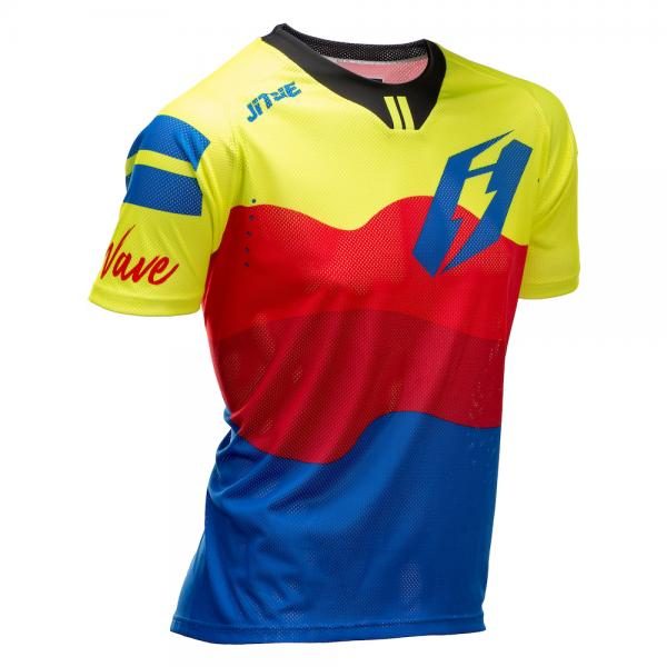 Camiseta B3 wave amarillo