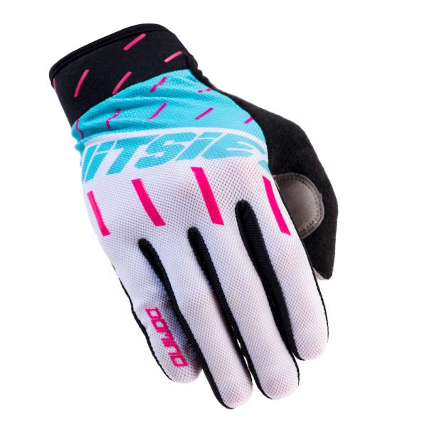 Guantes G3 domino azul y rosa Jitsie Guantes G3 domino azul y rosa Jitsie - Imagen 2