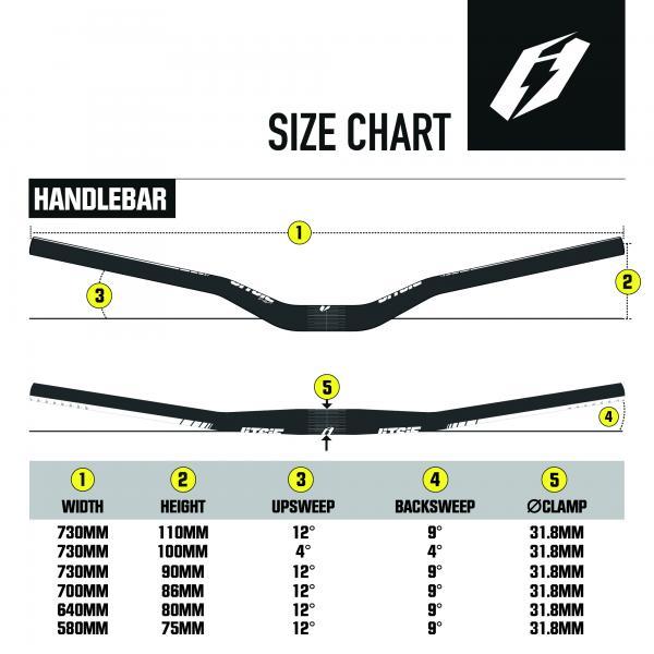 Manillar aluminio Hybrid 730mm