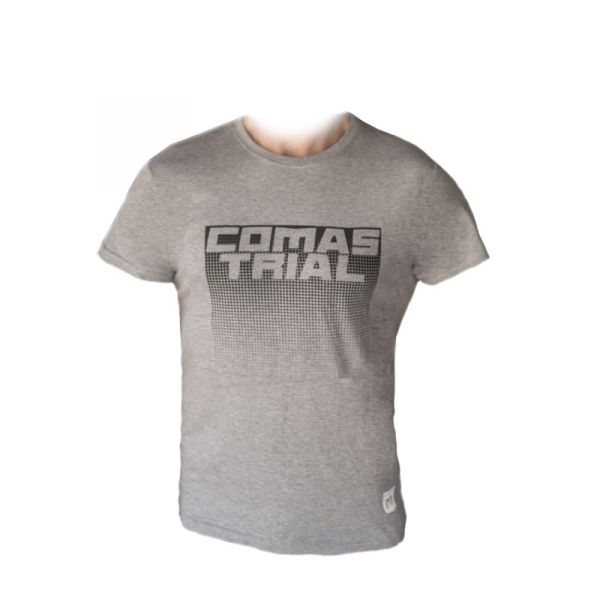 Camiseta casual gris