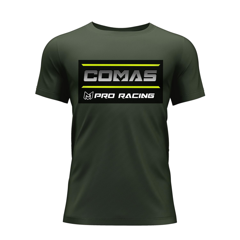Camiseta Casual COMAS PRO Racing VERDE Camiseta Casual COMAS PRO Racing VERDE