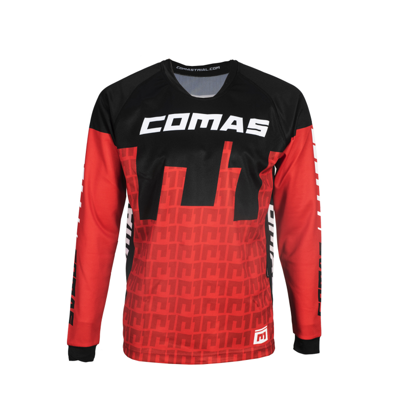 Camiseta manga larga roja comas Camiseta manga larga roja comas
