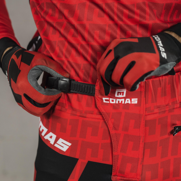 Guantes race rojos