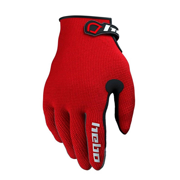 Guantes team junior II rojos